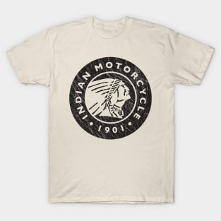 Retro Indiana Motorcycle 1901 T-Shirt